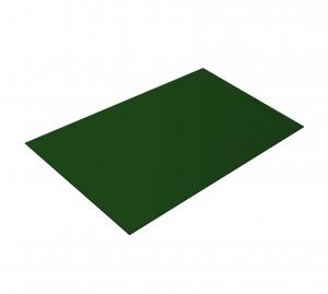 Лист плоский в пленке (0,45) RAL 6005 1250*2000 (Зеленый) (1лист=2,5м2)
