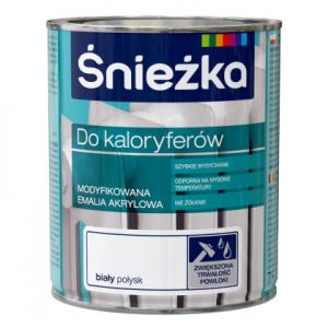 Эмаль акриловая Sniezka do kaloriferow (белый) 0,75L