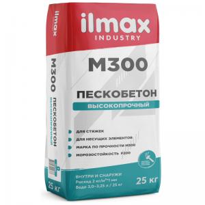 Растворная смесь сухая для стяжек Imax industry стяжка пескобетон М300 25кг