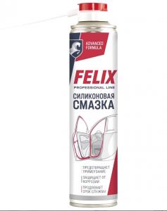 Смазка силиконовая Felix (аэрозоль) 400 мл.