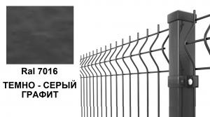 Столб из профильной трубы (60*40) 2,5 м ПП Ral 7016 С ЗАГЛУШКОЙ Столб из профильной трубы (60*40) 2,5 м ПП Ral 7016 С ЗАГЛУШКОЙ