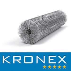 Сетка сварная оцинкованная KRONEX 25.4*25.4*1мм (рул. 1*5 м) Сетка сварная оцинкованная KRONEX 25.4*25.4*1мм (рул. 1*5 м)