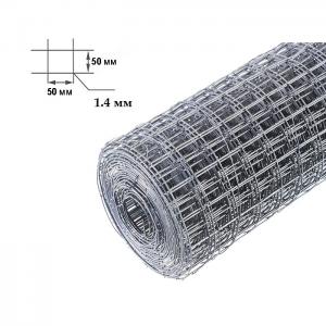 Сетка сварная оцинкованная KRONEX 50/50/1,4 (рул 1*25 м) Сетка сварная оцинкованная KRONEX 50/50/1,4 (рул 1*25 м)