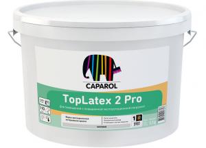 Краска водно-дисперсионная акриловая Caparol TopLatex 2 Pro Base 1, белая, 10 л / 14,9 кг