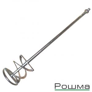 Миксер для смесей оцинкованный 120х600мм, с гайкой  М14