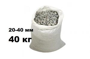 Щебень гранит фр.20-40 в мешках 40кг