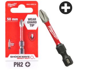 Насадка Milwaukee SHOCKWAVE PH2 50мм (1шт)