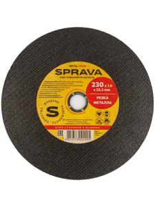 Круг отрезной по металлу 230х1,6х22,2мм рошма