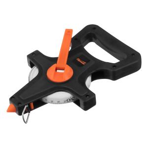 Рулетка геодезическая 30мх12,5мм лента ПВХ, открытый корпус/Sparta 314355