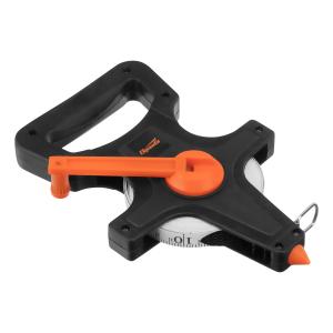 Рулетка геодезическая 50мх12,5мм, лента ПВХ, открытый корпус/Sparta 314405