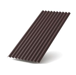Лист кровельный ONDULINE Smart (коричневый) 1,95*0,95м