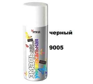 Эмаль унив.в аэр.уп. ЧЁРНАЯ 400мл RAL9005