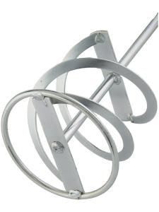 Миксер для смесей оцинкованный SDS-plus 100х600мм Рошма