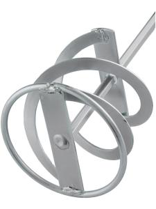 Миксер для смесей оцинкованный 100х600мм (шестигр хвостовик) РОШМА