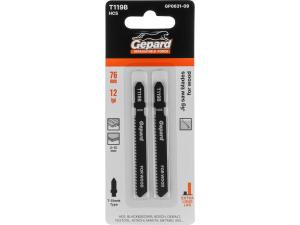 Пилка лобз. по дереву Т119В(2шт.)GEPARD GP0631-09 (пропил прямой, тонкий, для баз. работ)