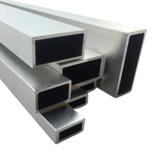 Труба прямоугольная 30х15 1м алюминий