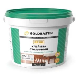 Клей ПВА столярный GOLDBASTIK BF 08, 3 кг