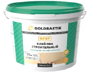 Клей ПВА строительный GOLDBASTIK BF 07, 3 кг