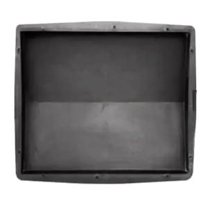 Форма "Плитка заборная" 2-х скатная 39*35 гладкая арт.92/2