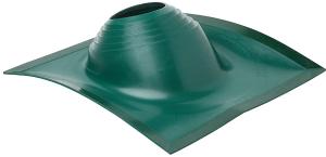 Манжета герметизирующая кровельная ПРОФИ угловая М-14.61 (180-280) зеленая мастер флэш