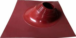 Манжета герметизирующая кровельная ПРОФИ угловая М-14.61 (180-280) красная мастер флэш