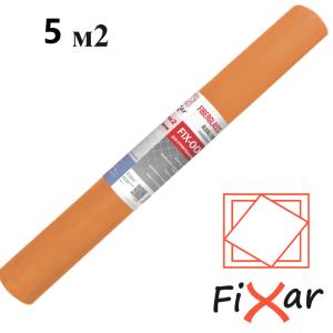 Стеклосетка штукатурная FIXAR ССШ-160. 5х5 мм, оранжевая, рулон 1х5м