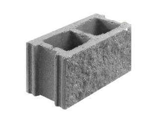 Камень рядовой 390*140*190 Серый