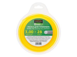 Леска ф 3.0ммх28м шестигранного сечения STARTUL GARDEN, арт.ST6051-30 Леска ф 3.0ммх28м шестигранного сечения STARTUL GARDEN, арт.ST6051-30