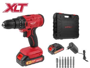 Аккум. дрель-шуруповерт WORTEX LX BD 1820 Li в чем. ALL1 XLT, 18 В, 30 Н*м, 2х2 А*ч, БЗП 10 мм