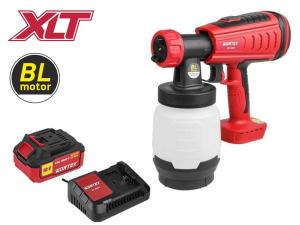 Аккум. краскораспылитель WORTEX CPS 1808 в кор. ALL1 XLT SET БЕСЩЁТ.ДВИГ., 18 В, 1 акк., 4 Ач, 10, а