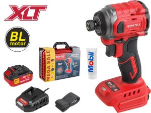Аккум. ударный гайковерт/винтоверт WORTEX CWR 0218 в чем. XLT 1х4 А*ч, БЕСЩЕТ., 18 В, 220 Н*м Аккум. ударный гайковерт/винтоверт WORTEX CWR 0218 в чем. XLT 1х4 А*ч, БЕСЩЕТ., 18 В, 220 Н*м