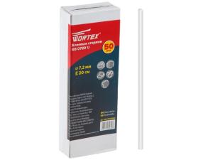 Клеевые стержни WORTEX GS 0720 U (PVC универсальный, 7,2*200мм, 50шт, коробка), арт.GS0720U00025