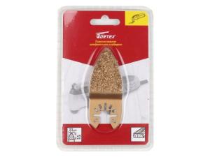 Полотно пильное шлифовальное карбидное 33х45 мм WORTEX, арт.SB03C334518